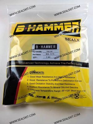 Buen precio TOKU TNB 190LU1 Kit de sellado de martillo de rotor hidráulico Kit de reparación hidráulico Diámetro de herramienta 140MM en línea