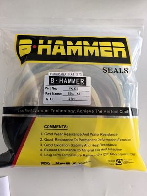 Buen precio Kit de sellado del rompehielos hidráulico de Frukawa FXJ 375 902408-920050 920060 920070 920080 920090 en línea