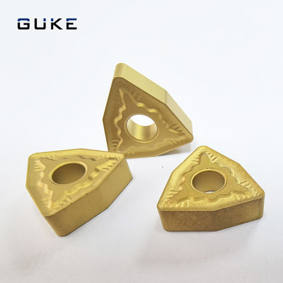 Buen precio WNMG080412-QM Introducciones indexables para girar inserciones negativas de tipo trigón en línea