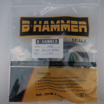 Buen precio El excavador Cylinder Seal Kits de Hitachi ZX200 GOLPEÓ 4448400 4654423 en línea